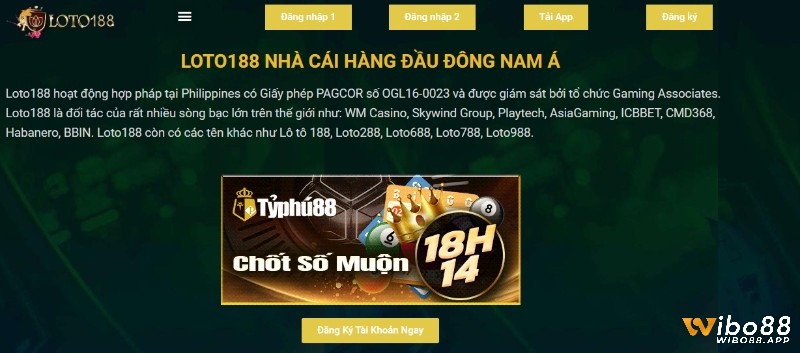 Bước 1 tải app Lo 188