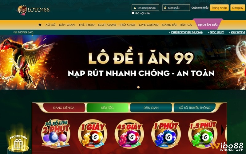 Giới thiệu tổng quan nhất về nhà cái nổi tiếng Loto 788