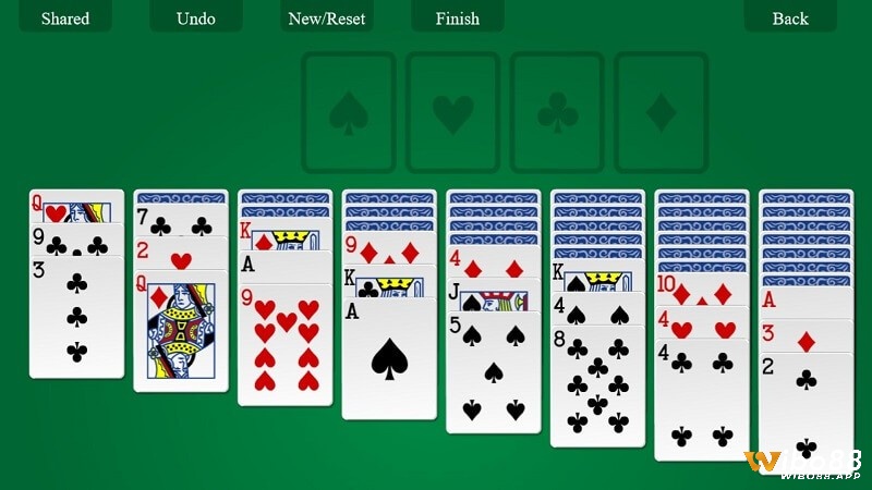 Solitaire app đánh bài online giúp chơi chơi giải trí và thư giãn trong lúc rảnh