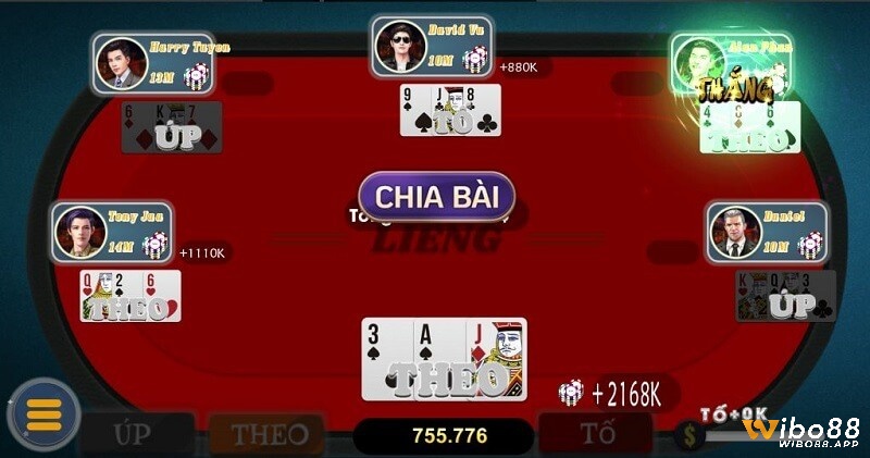 Bài liêng trò chơi online hấp dẫn nhất thị trường game hiện nay- Ảnh đánh liêng 