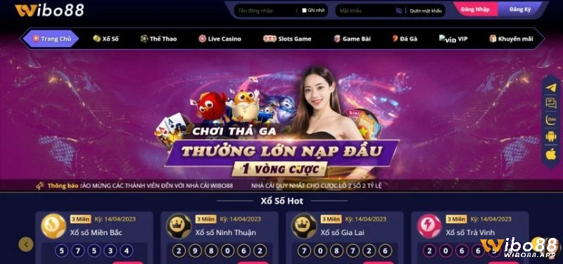 Wibo88 là cổng game bài đổi thưởng tiền mặt uy tín hiện nay