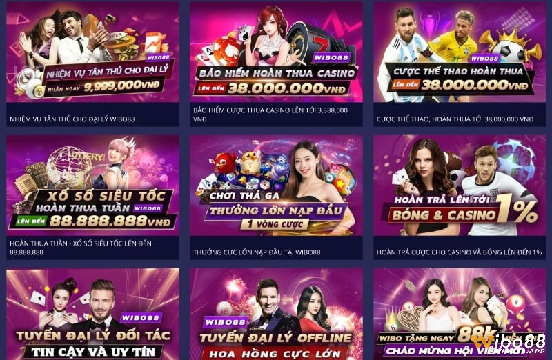 Chơi game đổi tiền mặt tại wibo88