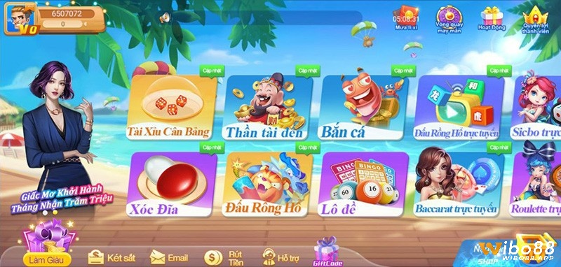 Giao diện Mana88 sinh động, trực quan