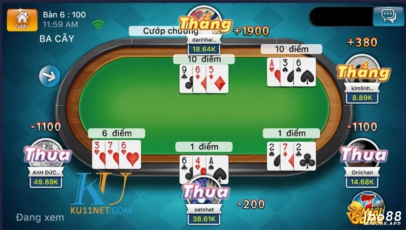 Chơi game ba cây tại nhà cái Wibo88