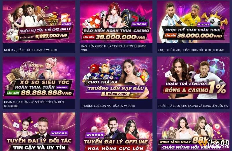 Wibo88 - Cổng game chơi game bài uy tín