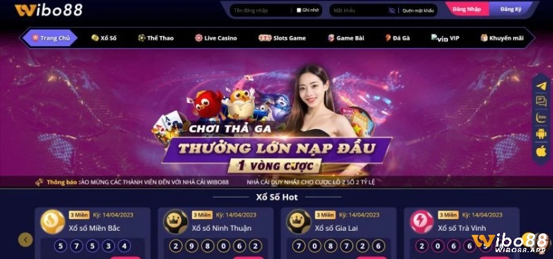 Wibo88 - Nhà cái uy tín để chơi những game bài casino