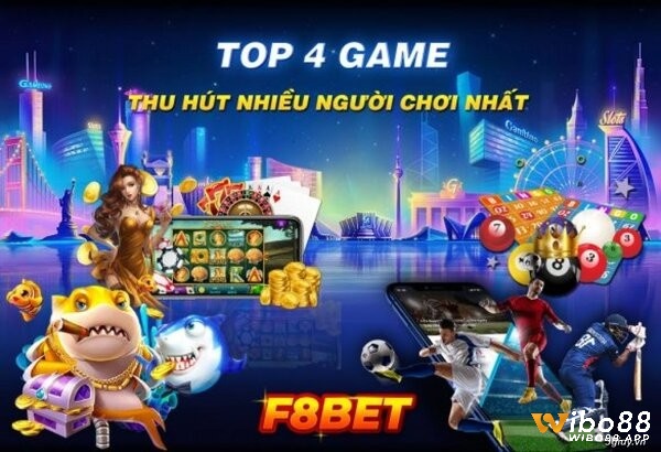 Cổng game F8bet mang đến sân chơi đa dạng