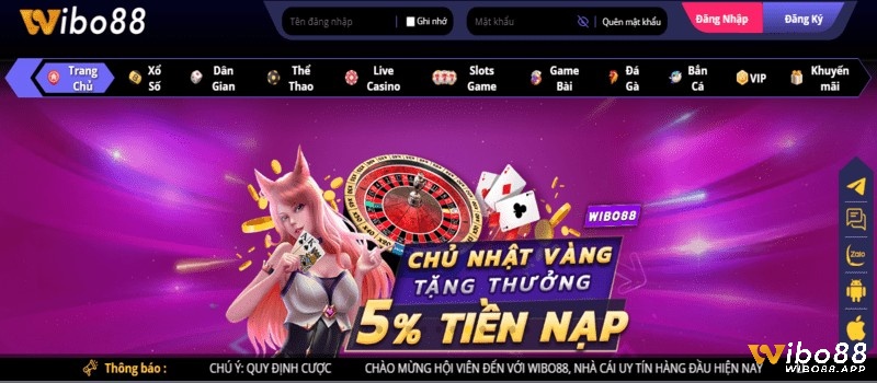 Wibo88 - Nhà cái chơi tiến lên miền Nam online uy tín