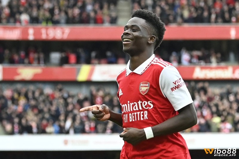 Bukayo Saka - Cầu thủ chạy cánh của arsenal có màn thể hiện vô cùng xuất sắc