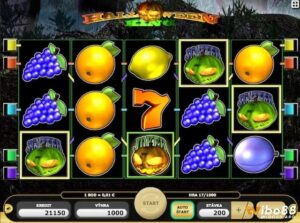 Halloween King slot game với chủ đề ma quái, đáng sợ