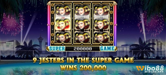 Biểu tượng Joker được trả tiền cao nhất trong slot, tối đa 1.000 xu khi cược 10 xu