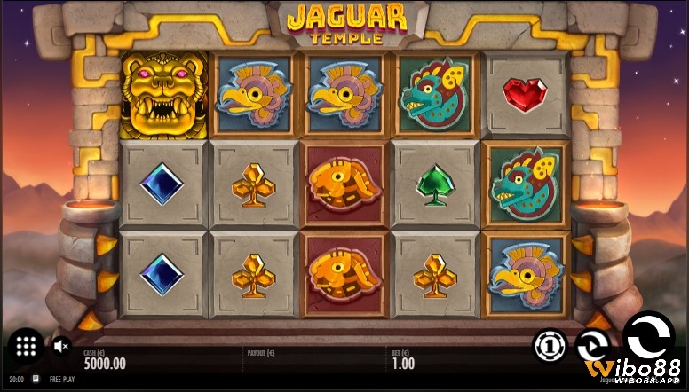 JaguarTemple có tỷ lệ RTP là 96,1%