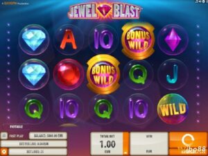 Jewel Blast: Slot kim cương và những phần thưởng khủng