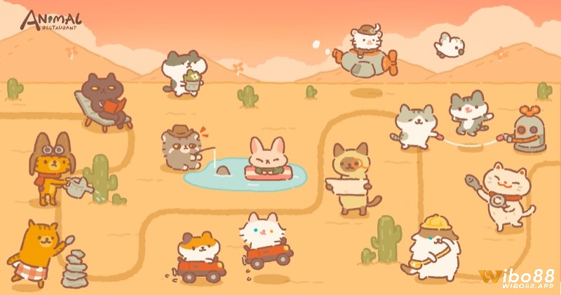 Game Animal Restaurant - điều hành nhà hàng để chào đón những vị khách đáng yêu