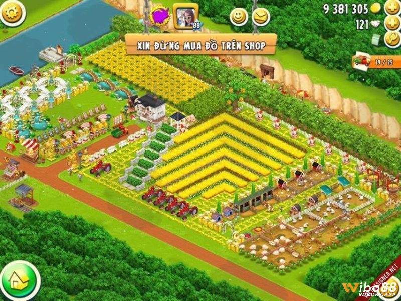 Game Hay Day với lối chơi lồng ghép trồng trọt và chăn nuôi một cách khéo léo