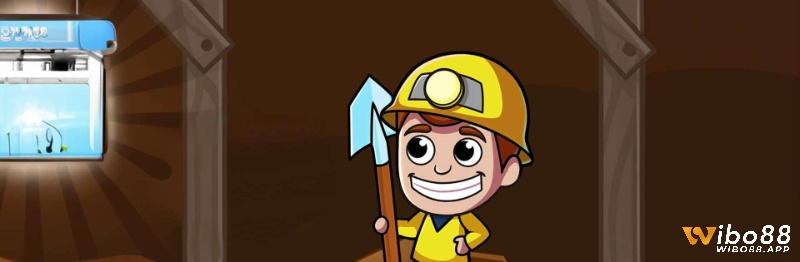 Idle Miner Tycoon có đồ họa 2D