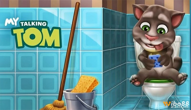 Game My Talking Tom có đồ họa đầy màu sắc và sống động