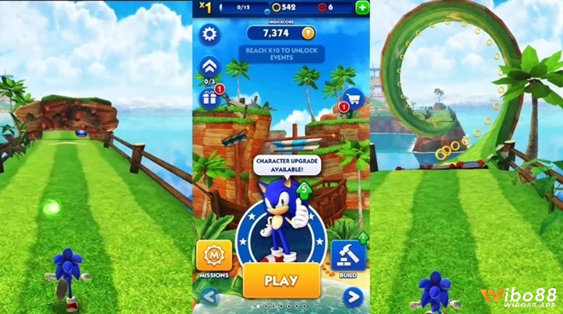 Nhiệm vụ cùng thách thức hằng ngày của Sonic Dash