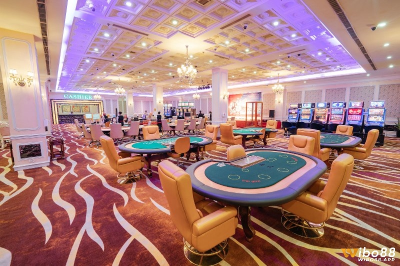 Không gian cá cược sang trọng tại casino Đồ Sơn