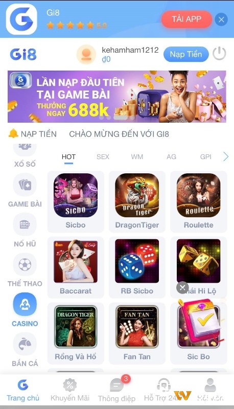 Casino của web cược cung cấp nhiều game mới và hot trên thị trường