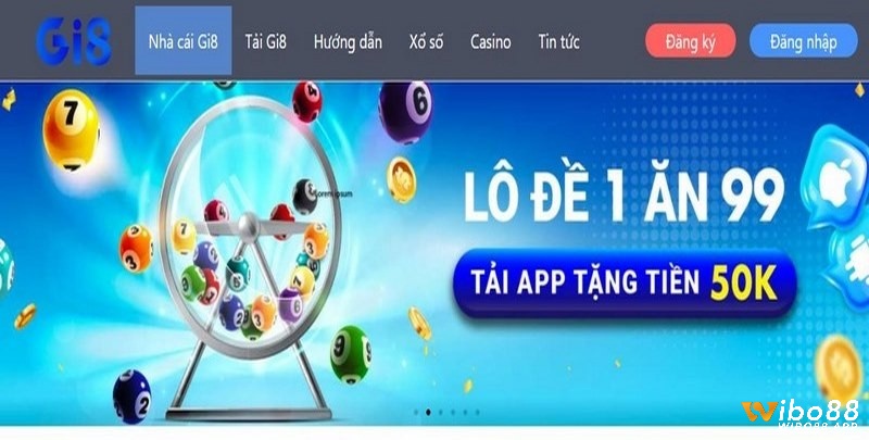 Gi88 là một web cược lô đề 1 ăn 99 hấp dẫn nhất thị trường cược