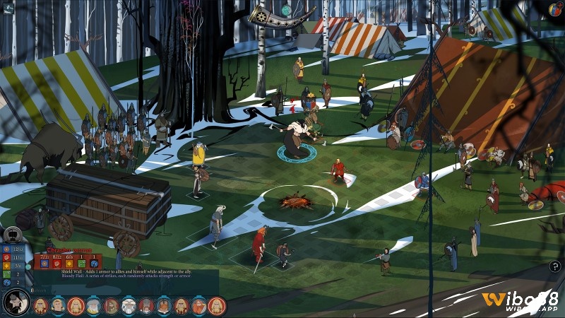 Game mobile nhập vai đánh theo lượt - The Banner Saga 2