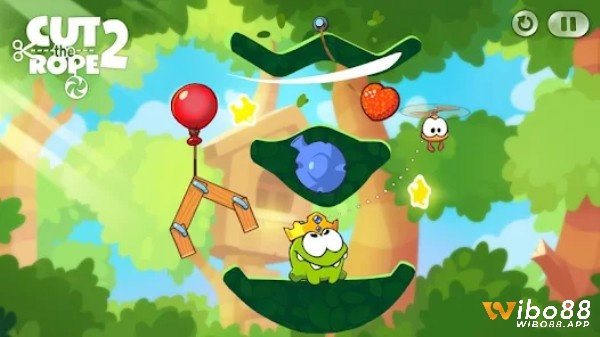 Trò chơi ít dung lượng - Cut the Rope 2