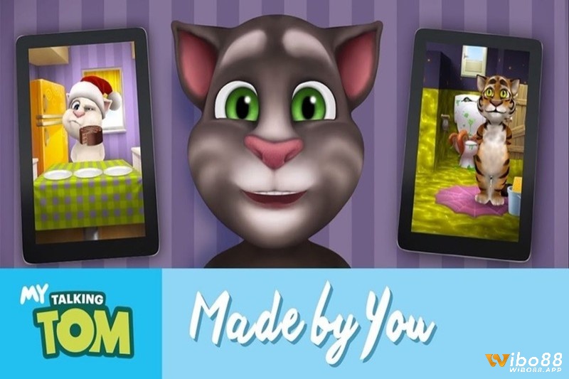 Chăm sóc mèo cưng của bạn thật dễ thương và thú vị với My Talking Tom