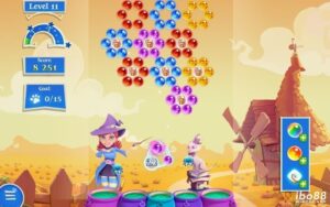 Trò chơi phù thủy bắn bóng Bubble Witch 2 Saga huyền thoại