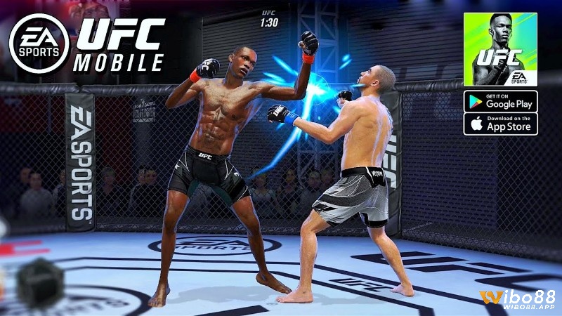 Game đối kháng mobile online thiết kế linh hoạt đặc sắc UFC MMA