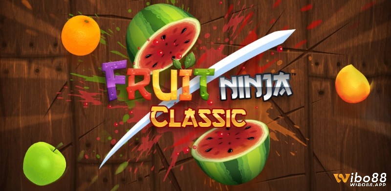 Game mobile trên PC Fruit Ninja nổi tiếng