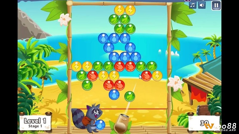 Game Bubble Island mang đến phút giây thư giãn tuyệt vời, một hành trình đầy màu sắc qua các hòn đảo nhiệt đới