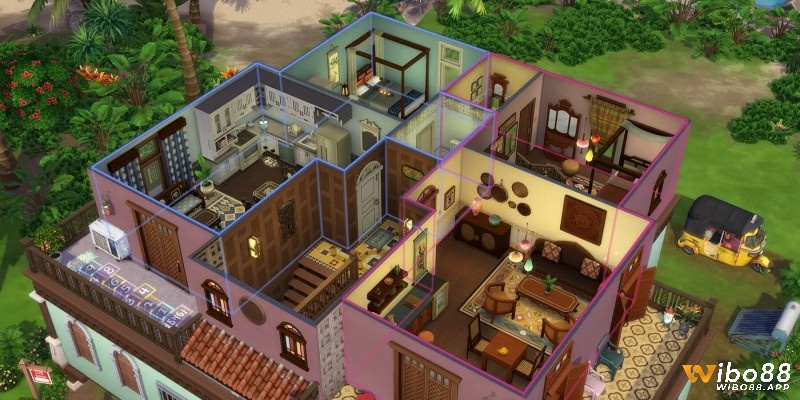 Trò chơi The Sims mang lại cảm hứng sáng tạo và biến thiết kế trong mơ thành hiện thực