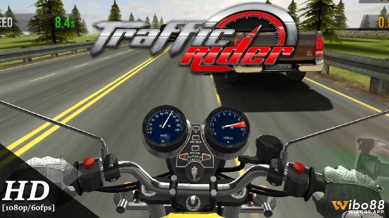 Game đua xe cho mobile xe máy chân thực Traffic Rider