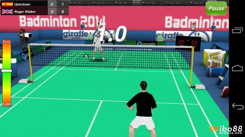 Trải nghiệm đồ họa chân thực và những pha cầu tốc độ trong Badminton 3D