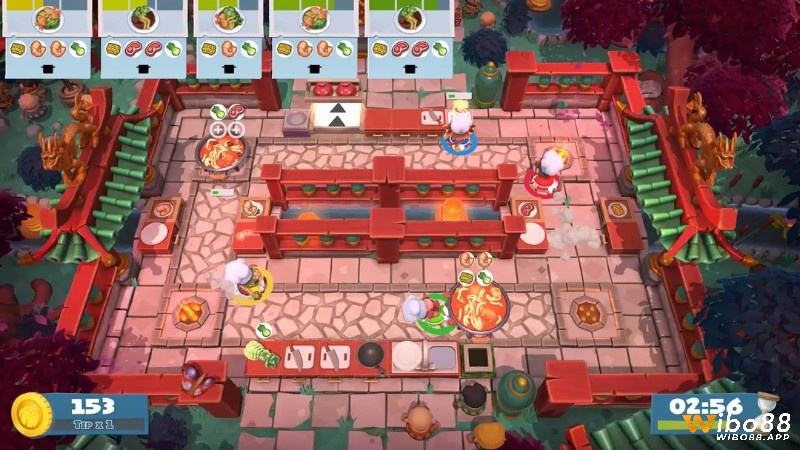 Thử thách tốc độ và phản xạ khi chế biến món ăn Trung Hoa trong Overcooked 2