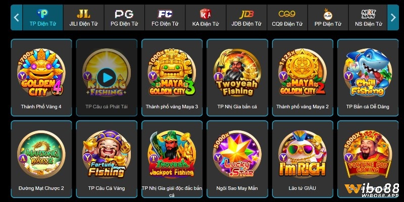 Giao diện của cổng game Vi68 được thiết kế trực quan