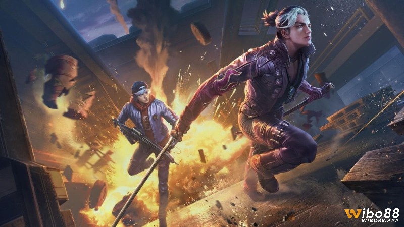 Trong game Garena Free Fire, bạn và các người chơi nhảy dù từ máy bay, chiến đấu để trở thành người sống sót cuối cùng trên đảo