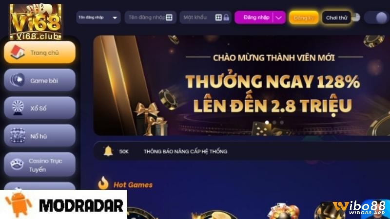 Vi68 có độ uy tín cao trên thị trường