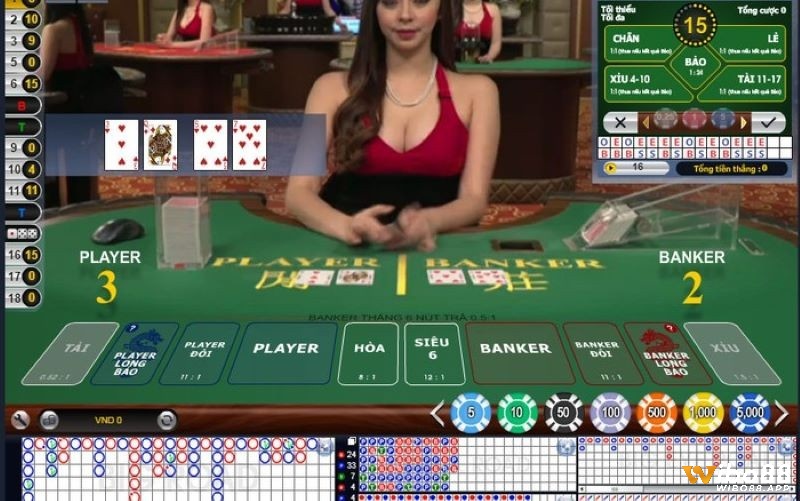 Bắt đầu mỗi ván cược thì cửa Banker lẫn Player đều sẽ được nhận 2 lá bài ngẫu nhiên vô cùng công bằng và minh bạch
