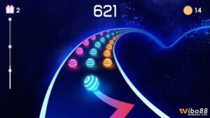 Game Dancing Road: Game âm nhạc điều khiển bóng cực cuốn