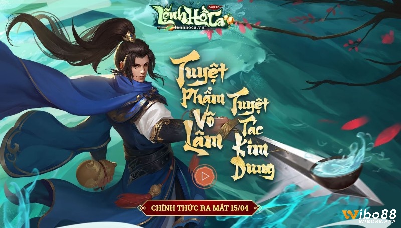 Thế giới võ lâm đầy màu sắc của game Lệnh Hồ Ca