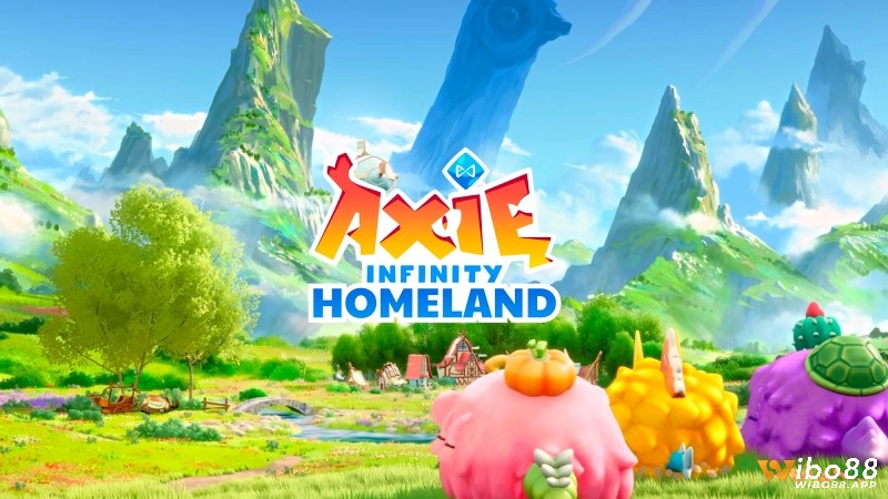 Hình minh họa trong top game mobile sinh vật Axie trong "Axie Infinity: Homeland"