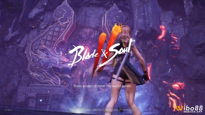 Giao diện trang chủ Blade & Soul phiên bản 2025 với hướng dẫn tải game và tạo tài khoản nhanh chóng cho người chơi mới.