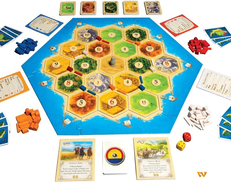 Catan - Game hay chơi cùng bạn bè