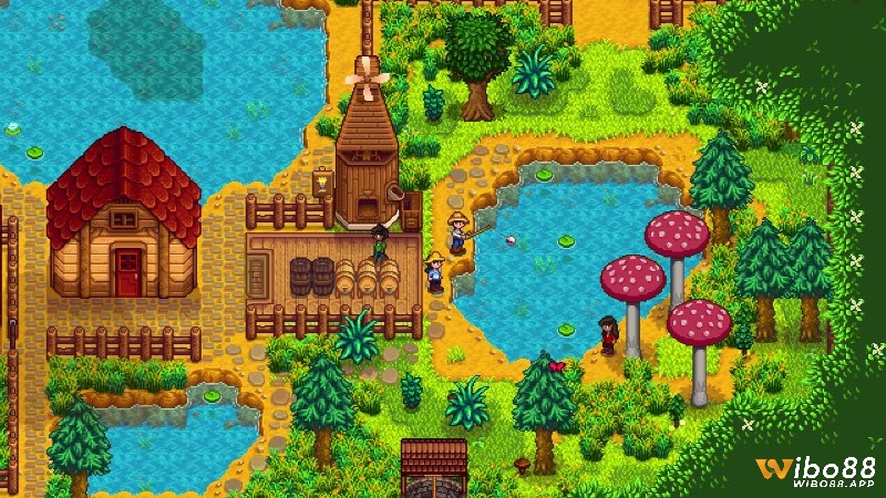 Stardew Valley – nơi bạn xây dựng nông trại và cuộc sống mơ ước trong thế giới yên bình.