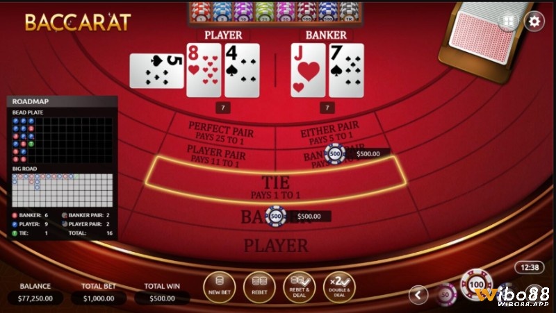 Chọn đúng cửa cược – Player, Banker hay Tie – để tối đa hóa lợi nhuận khi chơi