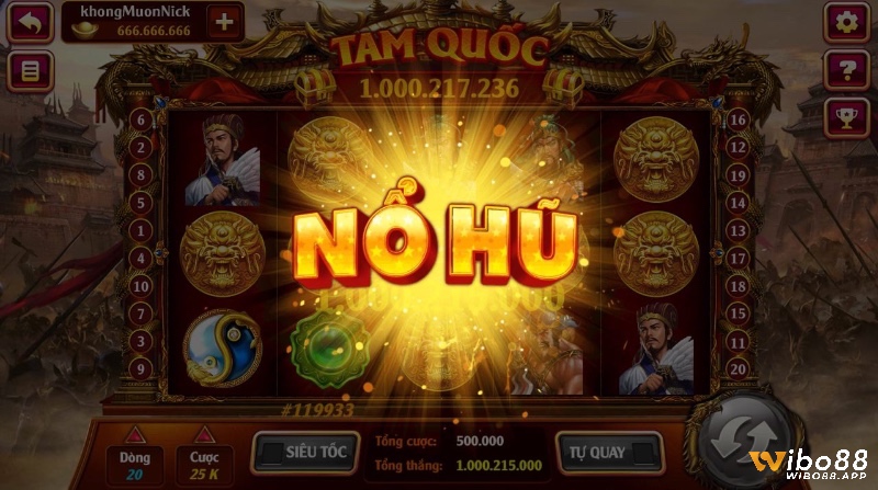 Người chơi có thể dễ dàng nổ hũ tam quốc ở bất cứ đâu chỉ với một chiếc điện thoại kết nối mạng.